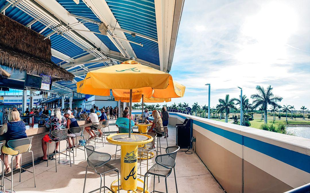 CoolToday Park Tiki bar at Wellen Park, Atlanta Braves spring training